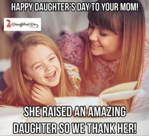 Happy Daughters Day Memes 2023 - DaughtersDayWishes.com