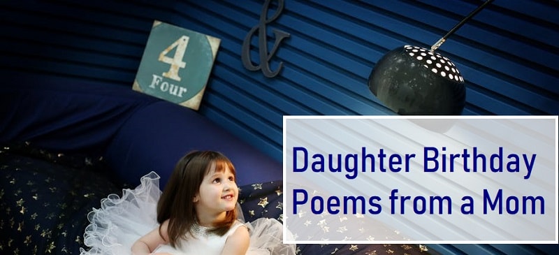 Daughters Birthday Poems From Mom