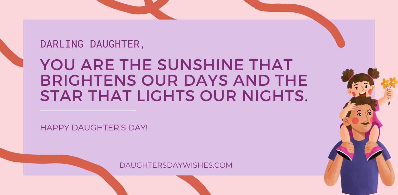Darling Daughter Quote Darling Daughters Day Quote