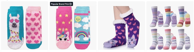 Girls Cozy Socks Under 15 Dollars